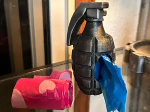 Tactical Grenade Dog Poop Bag Dispenser