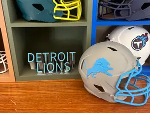 Detroit Lions Nameplate