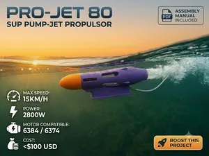 The Ultimate 80mm DIY SUP Pump-Jet