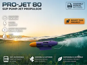 The Ultimate 80mm DIY SUP Pump-Jet