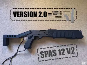 SPAS 12 V2 - Big Buck Hunter Pro Ed - Wii Shotgun