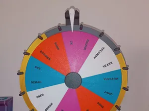 Big Spinner/prize Wheel (52 cm / %100 print)