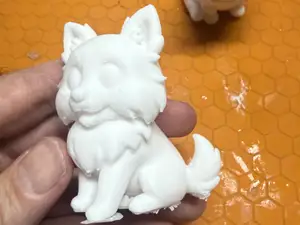 another cute puppy dog model