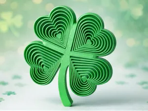 4-Leaf Clover Layered Fidget | St. Patty’s Day Toy