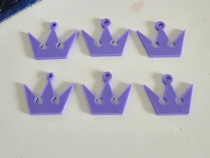 Corona Kingdom Hearts - Llavero y Colgante