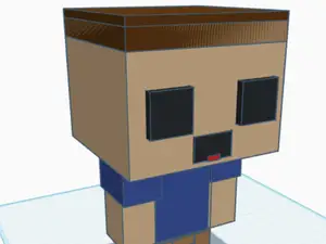Minecraft Bobble Head Guy
