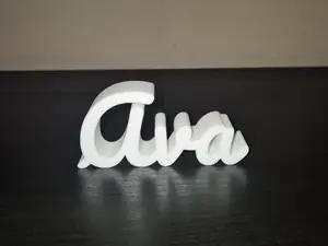 Ava Name Sign Display Decor