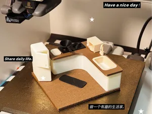 无支撑设计 迷你屋 微缩模型 迷你mini 厨房 精致模型