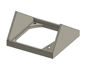 Corner fan mount 80-140mm