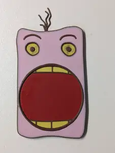 Coaster Gaping mouth