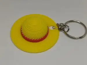 Cappello di paglia di Luffy versione portachiavi
