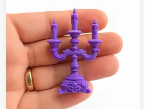 Victorian Mini Candelabra – Dollhouse Decor