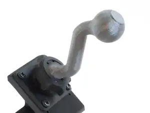 17mm to 1 inch Angled Ball Swivel Adapter Arm