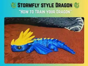 "Stormfly" Articulated Dragon