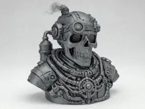 Steampunk bust