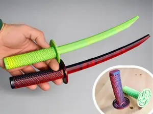 Dragon Scales Katana – 40g (print in place)