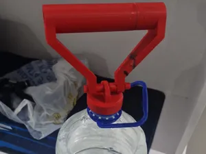Water Bottle Dumbbell Handle