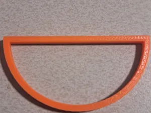 hollow halfcircle
