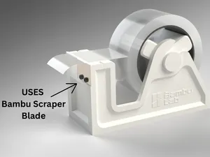 Tape Dispenser for 1" to 2" Wide Roll