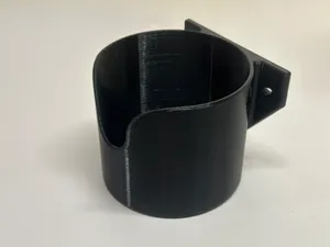 1kg Round Resin Bottle holder with screw holes