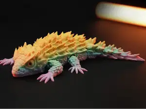 Realistic Articulated Armadillo Lizard