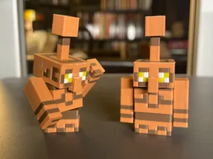 Minecraft Copper Golem Figurine V2 By Jaebii