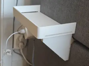Mattress nightstand / bedside table