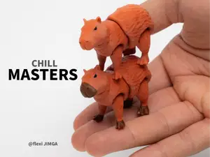 Chill Articulated Capybara Print