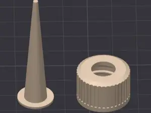 Small bottle nozzle