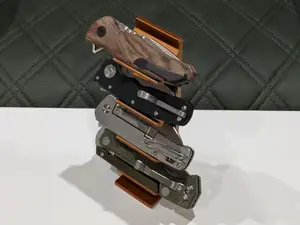 Pocket Knife Display - 4 Knives /Narrow Version