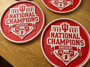 2025 Indiana Hoosiers National Champs Coaster Set