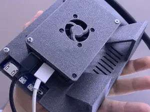 7 inch screen case + Raspberry Pi 4 Case