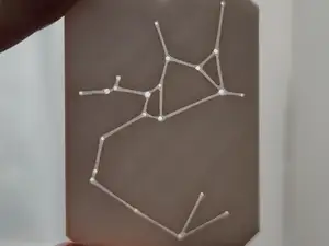 Sagittarius constellation keychain
