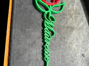 Une rose pour maitresse