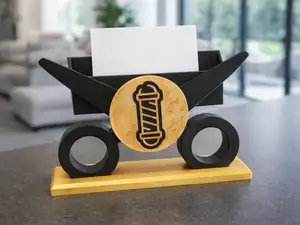 Barber business card holder
