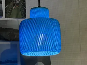 Retro basket lamp shade vase mode