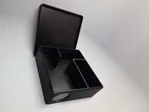 Mouse Bait Box with Snap-Fit Lid