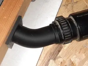 Fräsanschlag Absaugung