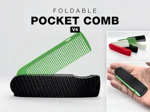 JD Foldable Pocket Comb V4.1