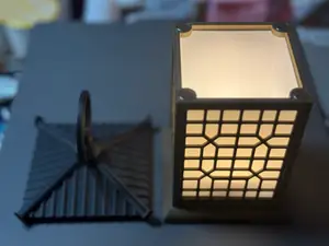 Korean House - Hanok Style Lamp