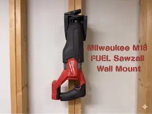 Milwaukee M18 FUEL Sawzall Wall Mount (& Dewalt)