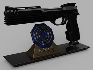 Display Stand for Auto 9 Pistol
