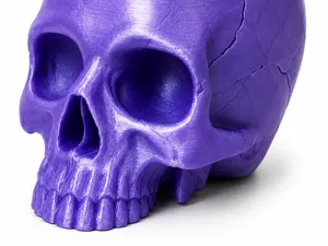 Cracked Skull Planter