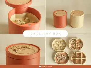 Jewellery Box - 4 different Trays