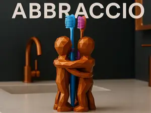 Toothbrush Holder “Abbraccio"