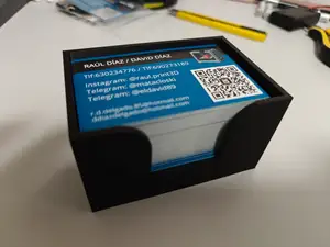 Caja tarjetas visita.