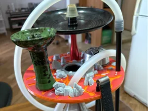 Volcano Lava Hookah Station / Organize