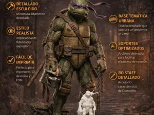 donatello tortugas ninja