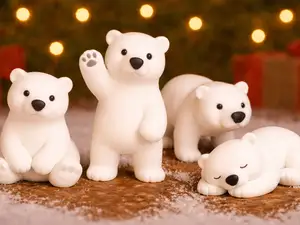 Christmas Polar Bear