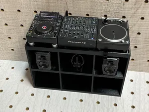 Pioneerミニチュアコレクション用台 レコードラックタイプ